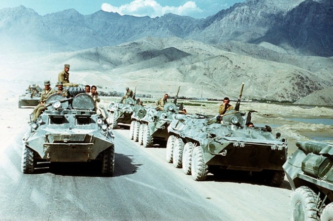 Soviet-Afghan APCs